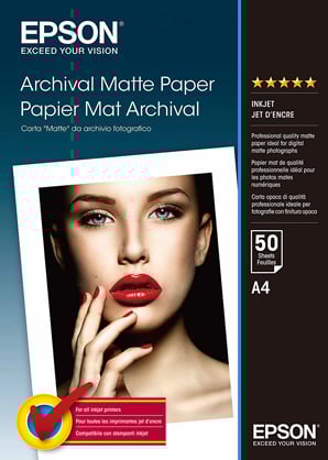 Best image for Epson Archival Matte Paper A4 (50)
