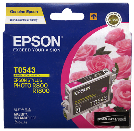 Best image for Epson T0543 Magenta Ink for R800/R1800