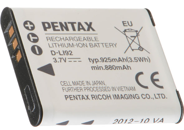 PENTAX DL-192 L-Ion  BATTERY ( X70) - Best Available Image