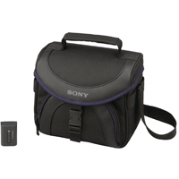 Sony ACCFV50B Kit Battery + LCS-X21 bag - Best Available Image