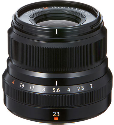 Fujifilm XF 23mm F2 Black