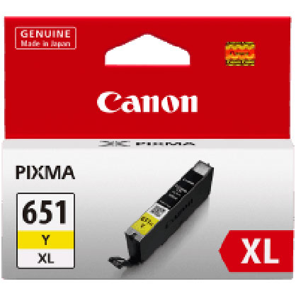 Canon CLI-651 XL Yellow Ink High Yield