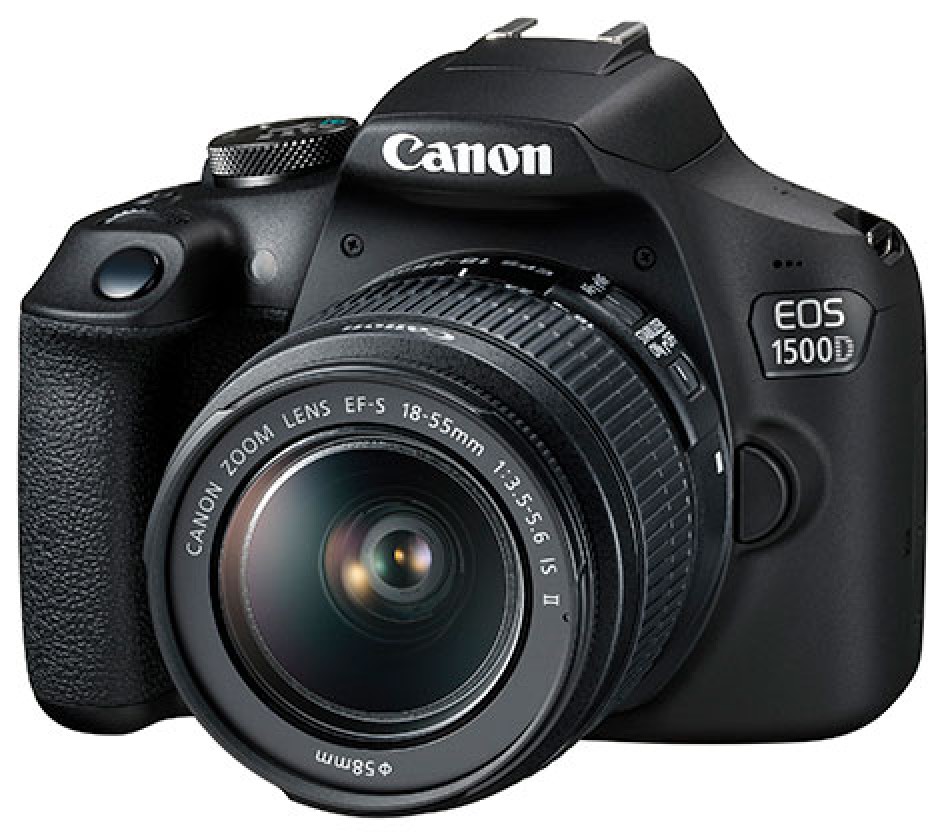 Canon EOS 1500D with EFS1855 III lens