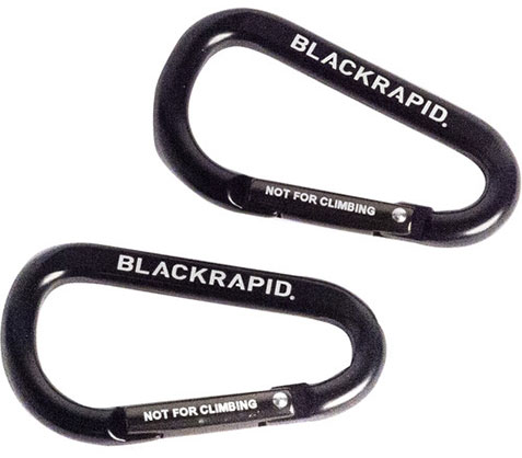 Black Rapid Carabiners Black Set of 2