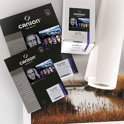 Canson Platine Fibre Rag 310gsm 1524mmX15.2m roll - Best Available Image
