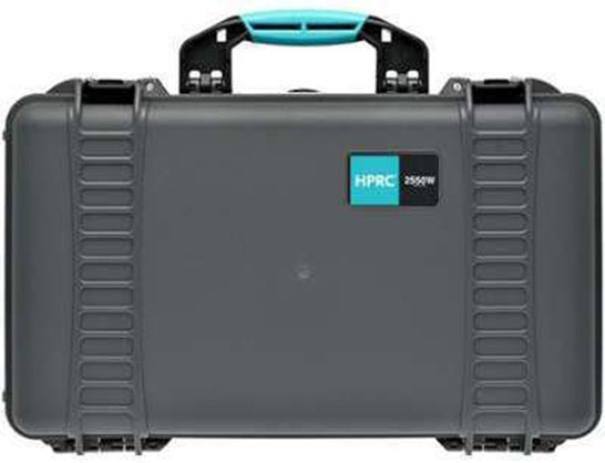 Best image for HPRC 2550WSS Wheeled Hard Case -Grey/Turquoise