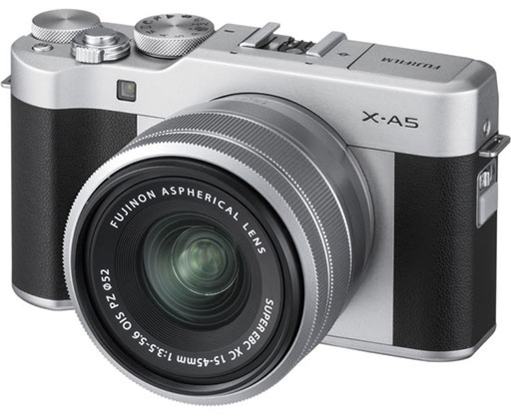 FUJIFILM X-A5 Mirrorless Camera with 15-45mm and 50-230mm Lens Kit (Black)
