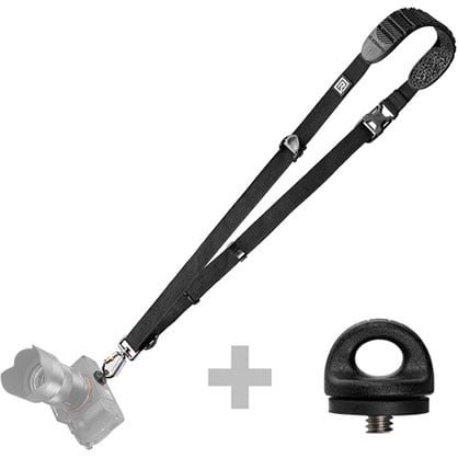 BlackRapid Cross Shot Black Strap + FR-5 BUNDLE