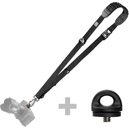 BlackRapid Cross Shot Black Strap + FR-5 BUNDLE - Best Available Image
