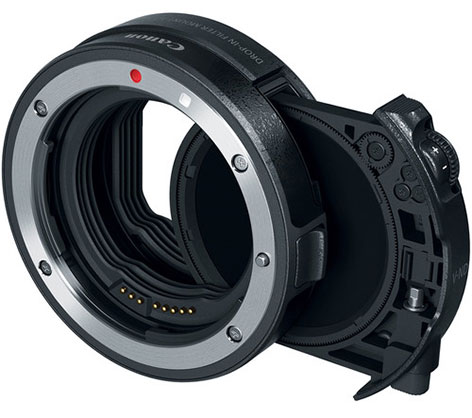 Canon Drop-In Filter Mount Adapter EF-EOS R with Variable ND - Best Available Image