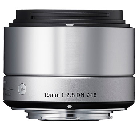 Sigma 19mm F2.8 DN Lens MFT - Silver - Best Available Image