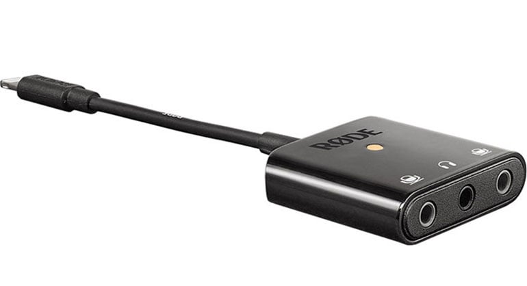 Best image for Rode SC6-L Dual TRRS input and headphone output for Apple devices