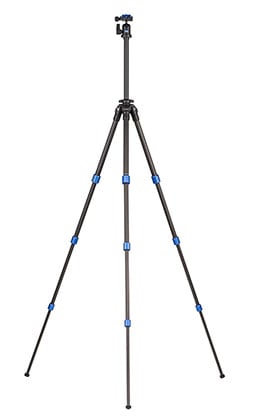 1015785_A.jpg - Benro TSL08CN00 Slim Carbon-Fiber Tripod with Ball Head - Thumbnail 1