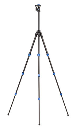 1015785_A.jpg - Benro TSL08CN00 Slim Carbon-Fiber Tripod with Ball Head - Image 1