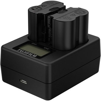 1015995_B.jpg - Fujifilm BC-W235 Dual Battery charger for NP-W235 - Image 2