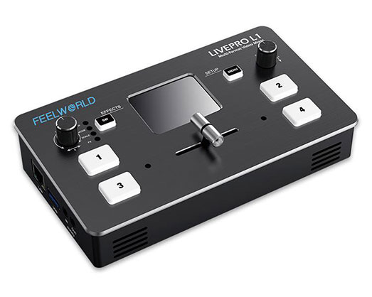 1016535_D.jpg - Feelworld LIVEPRO L1 Video Switcher with 4 HDMI in 1 HDMI out - Image 4