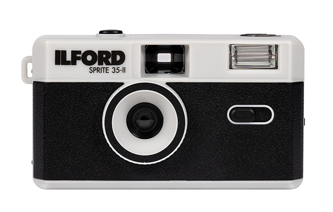1017105_A.jpg - Ilford SPRITE 35-ii Reusable Camera - Black and Silver - Image 1