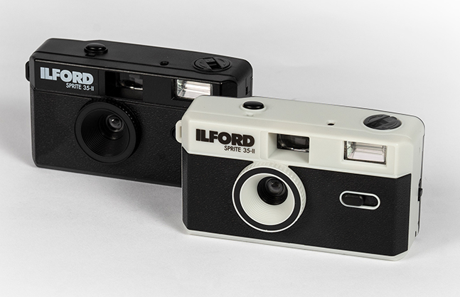 Ilford SPRITE 35-ii Reusable Camera Black and Silver Film