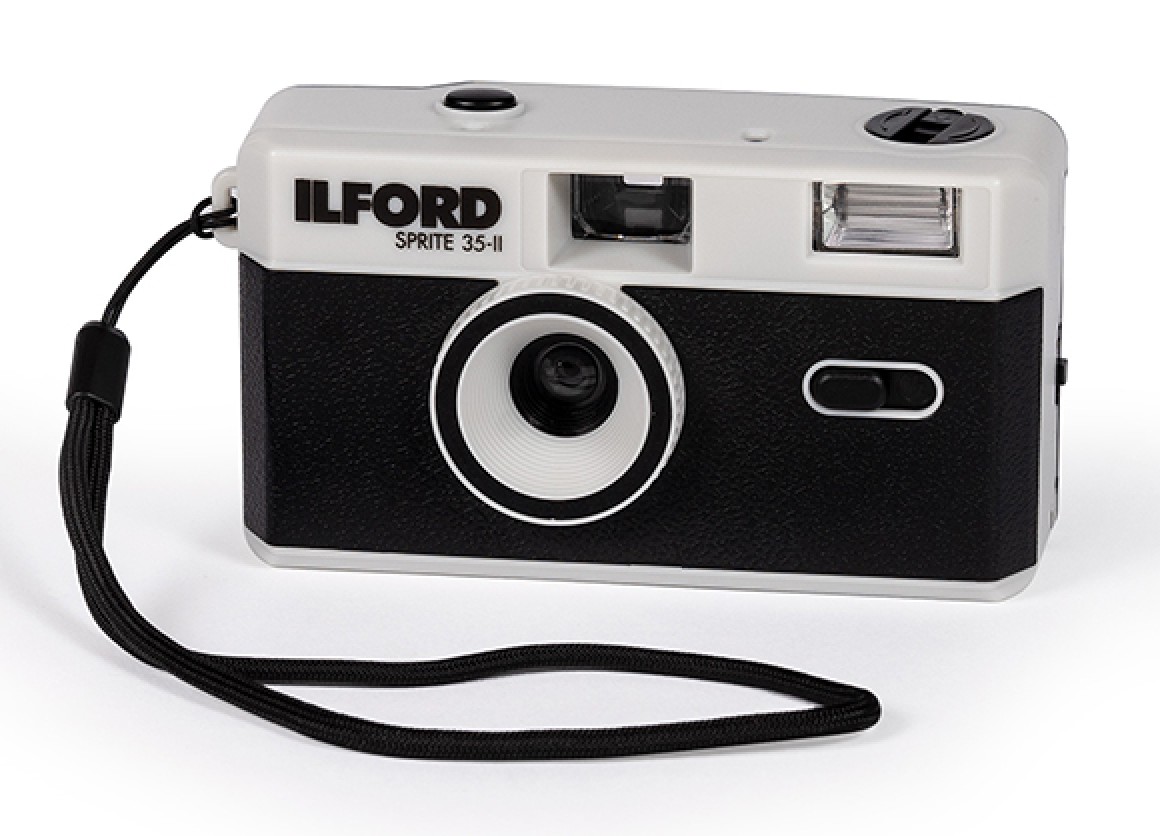 Ilford SPRITE 35ii Reusable Camera Black and Silverr