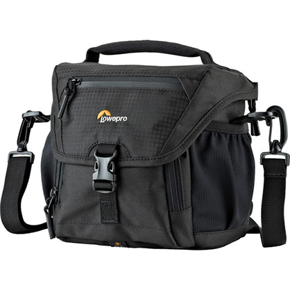 1018365_A.jpg - Lowepro Nova 140 AW II Camera Bag (Black) - Image 1