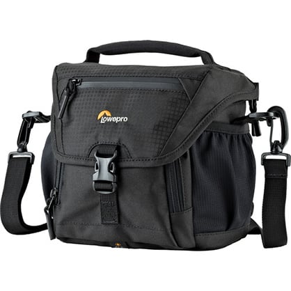 1018365_A.jpg - Lowepro Nova 140 AW II Camera Bag (Black) - Image 1
