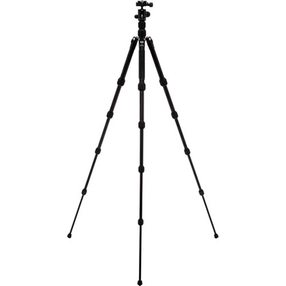 1018405_A.jpg - Benro Tripster Travel Tripod (0 Series, Black, Aluminum) - Thumbnail 1