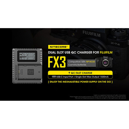 1018485_A.jpg - Nitecore FX3 Charger for Fujifilm W235 - Image 1