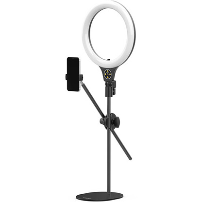 1018835_E.jpg - Ulanzi Adjustable Desktop Selfie Ring Light with Bracket for Livestream