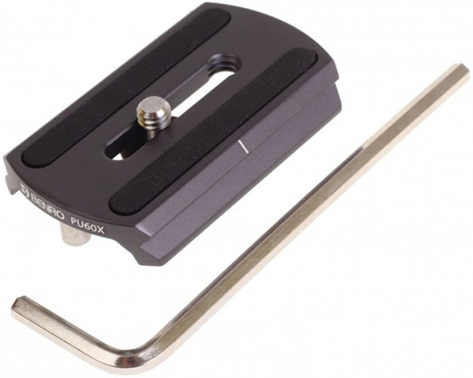 Benro Arca Style PU60 plate for VX20/30 head - Best Available Image