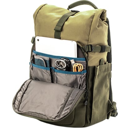 1018925_A.jpg - Tenba Fulton v2 10L Photo Backpack (Tan/Olive) - Image 1