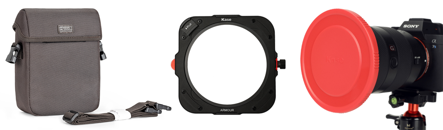 1018975_C.jpg - Kase Armour Entry Level Filter Kit I - CPL/ND64/S-GND0.9/Adapter Ring/Cap/Bag