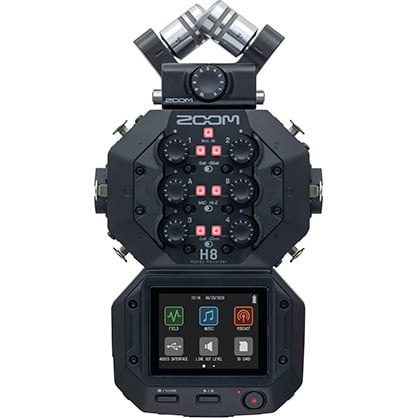 Zoom H8 8-Input 12-Track Portable Handy Recorder