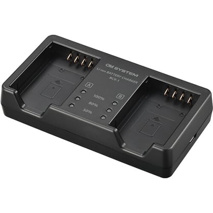 1019255_A.jpg - OM SYSTEM SBCX-1 Battery and Charger Kit - Thumbnail 1