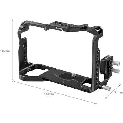 1019285_A.jpg - SmallRig Camera Cage and Cable Clamp for FUJIFILM GFX 100S and GFX 50S II - Thumbnail 1