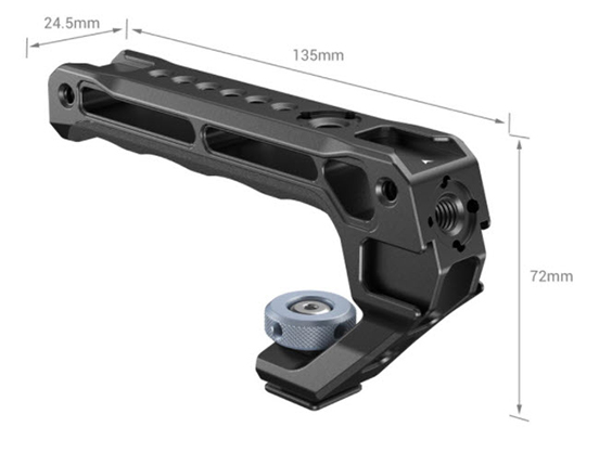 1019345_A.jpg - SmallRig Top Handle with Cold Shoe 3764 - Image 1