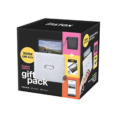 Fujifilm Instax Wide Link Ltd White Gift +$40 Cashback