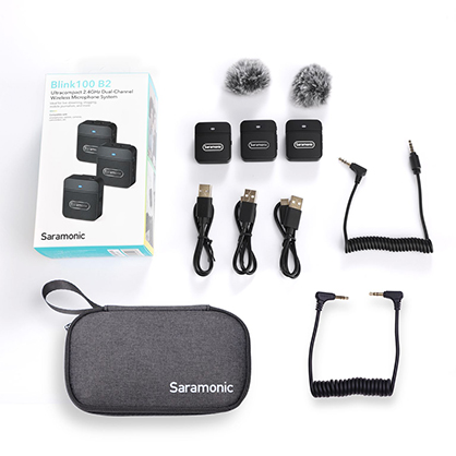 1019755_C.jpg - Saramonic Blink 100 B2 2-Persons Wireless Microphone Standard 3.5mm - Image 3