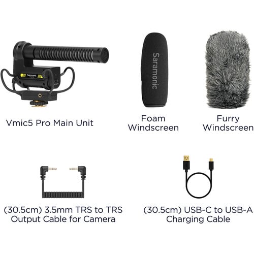 1019935_A.jpg - Saramonic Vmic5 Pro Shotgun Microphone - Thumbnail 1