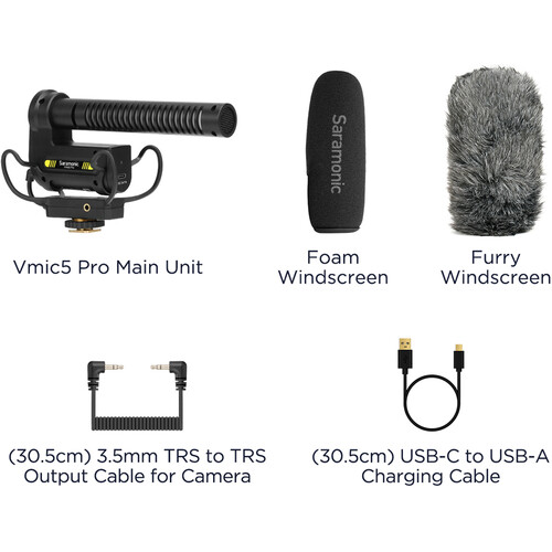 1019935_A.jpg - Saramonic Vmic5 Pro Shotgun Microphone - Image 1