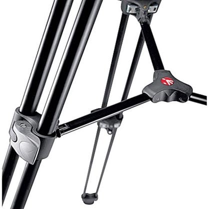 1020025_B.jpg - Manfrotto 502 Video Tripod Aluminium Telescopic-Twin Leg - Image 2