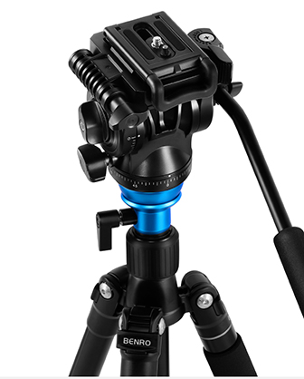 1020265_C.jpg - Benro A1883F+BV3H Video Tripod Kit - Thumbnail 3