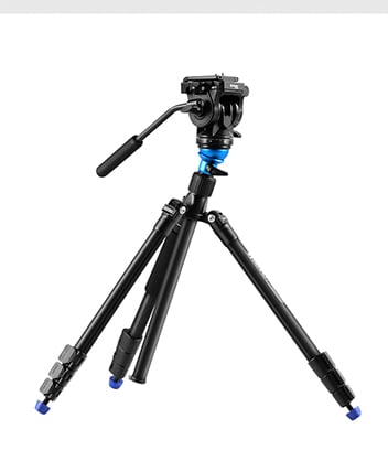 1020265_E.jpg - Benro A1883F+BV3H Video Tripod Kit - Thumbnail 5