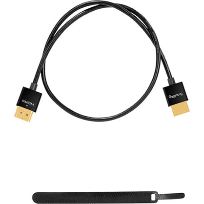 1021335_A.jpg - SmallRig 2957 Ultra-Slim 4K HDMI to HDMI Cable 55cm - Thumbnail 1