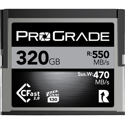 ProGrade 320GB CFast 2.0 Cobalt Memory Card