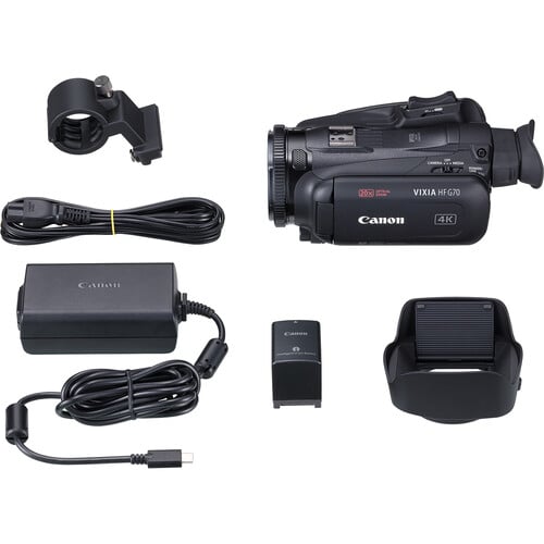 1021585_E.jpg - Canon Vixia HF G70 UHD 4K Camcorder (Black) - Image 5