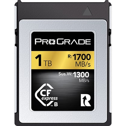 ProGrade Digital 1TB CFexpress 2.0 Type B Gold Memory Card