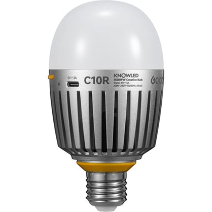 1022175_B.jpg - Godox C10R KNOWLED RGBWW Creative Bulb Light - Thumbnail 2