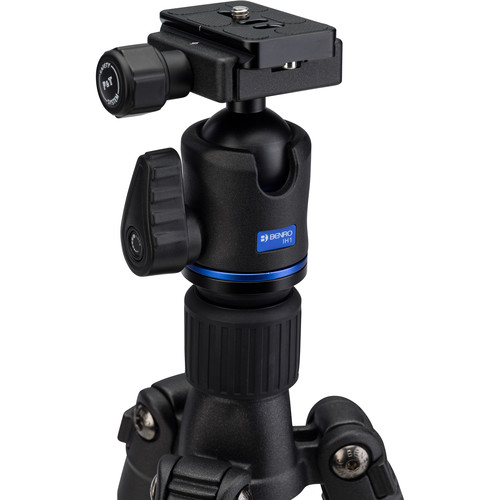 1022255_C.jpg - Benro FIT29AIH1 iTrip Series 1 Aluminum Tripod with IH1 Ball Head - Thumbnail 3