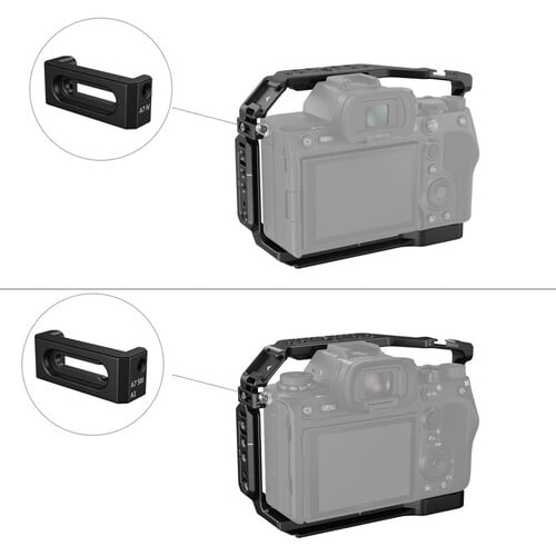 1022395_B.jpg - SmallRig Advanced Cage Kit for Sony a7R V, a7 IV and a7S III - Thumbnail 2