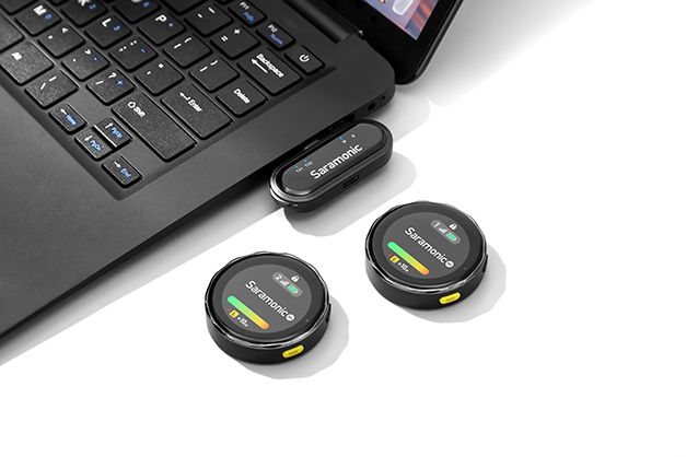 1022615_A.jpg - Saramonic BlinkMe U2 2-Persons Wireless Mircophone for USB-C and Lightning Phone - Image 1